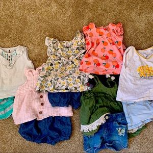 Bundle of girl summer 18 month clothes